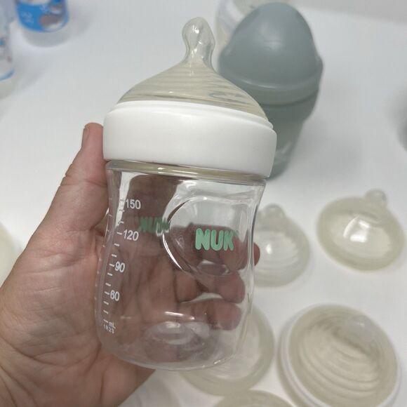 Nursing Bottle Lot Nanobebe Herobility Nuk Como Tomo Playtex Tommee Tippee - Picture 3 of 14